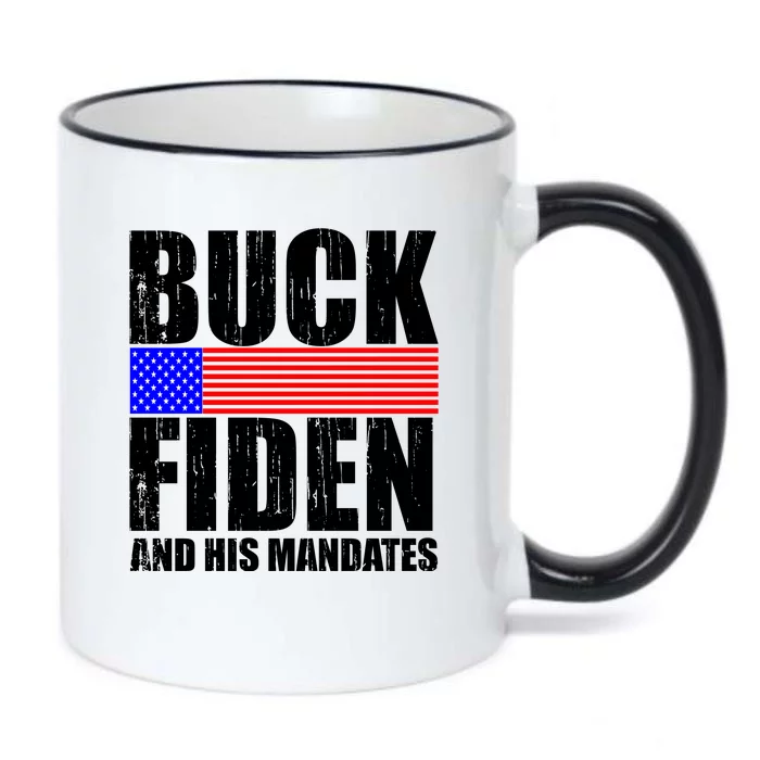 Buck Fiden And His Mandates Black Color Changing Mug