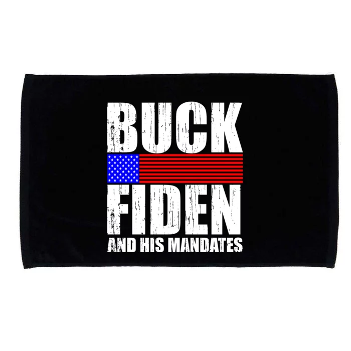 Buck Fiden And His Mandates Microfiber Hand Towel