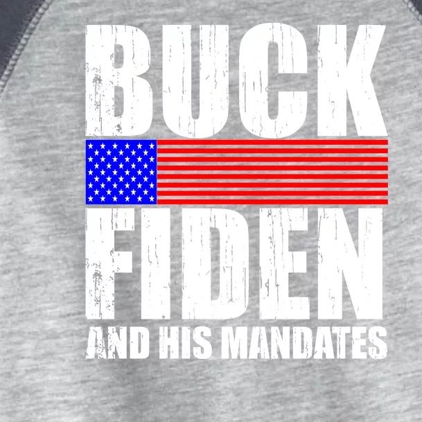 Buck Fiden And His Mandates Toddler Fine Jersey T-Shirt