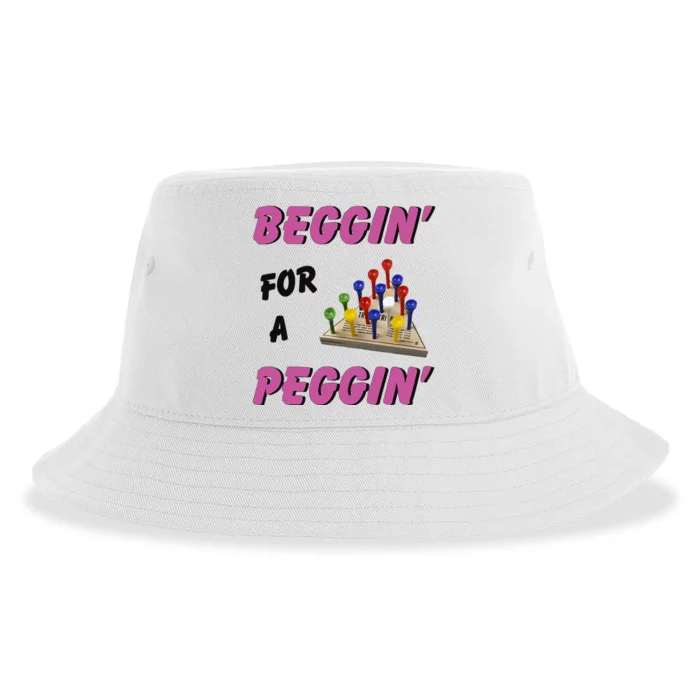 Beggin’ For A Peggin Sustainable Bucket Hat