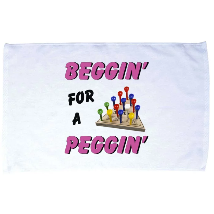 Beggin’ For A Peggin Microfiber Hand Towel