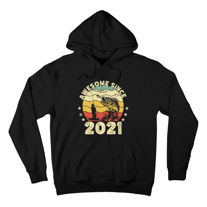 Birthday fisherman awesome since 2008 years old fishing Hoodie