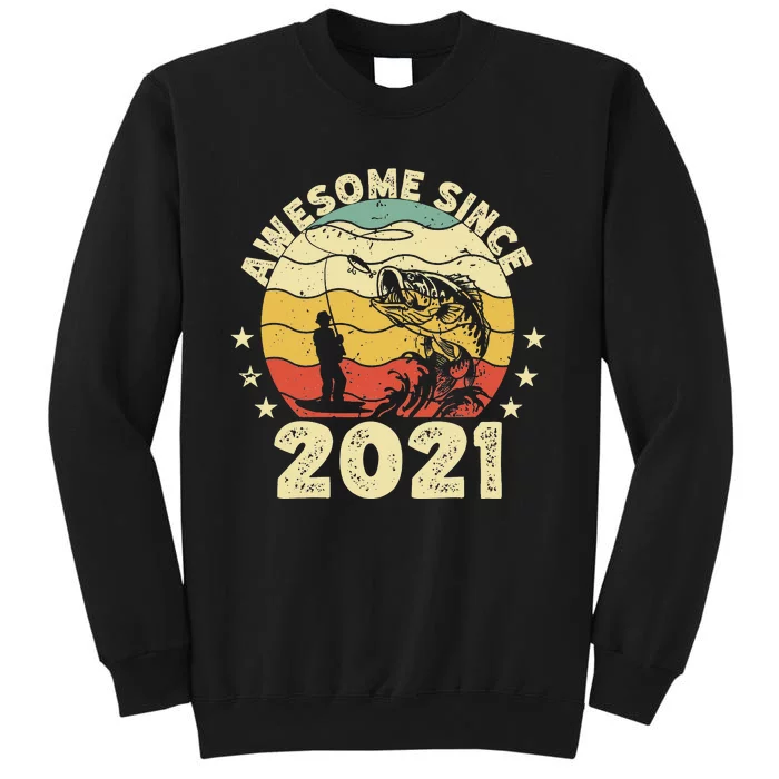 Birthday fisherman awesome since 2008 years old fishing Tall Sweatshirt