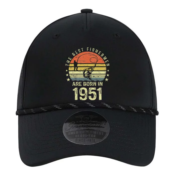 Best Fishermen Are Born In 1951 70th Birthday Fishing Gift Performance The Dyno Cap