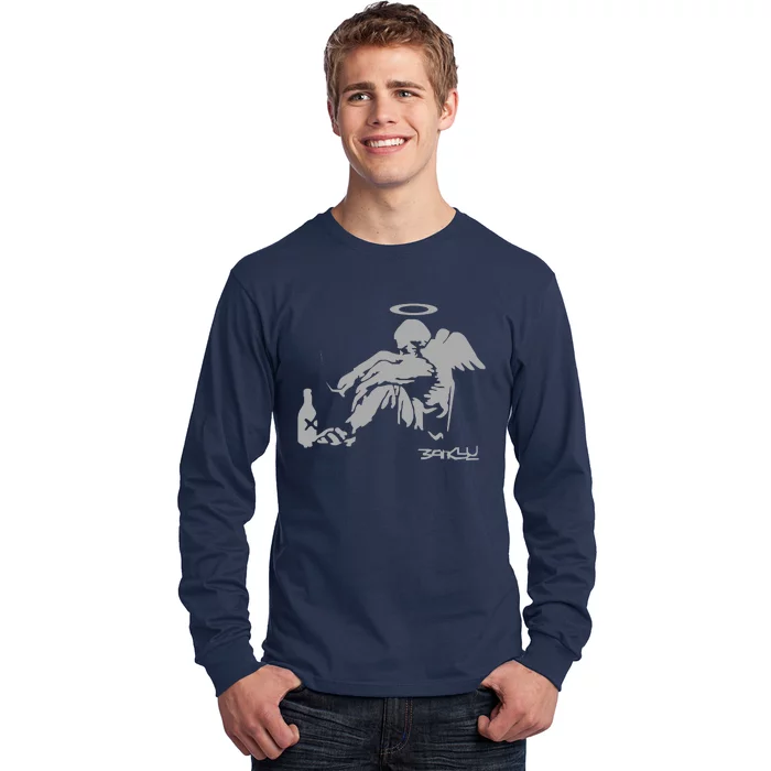 Banksy Fallen Angel Long Sleeve Shirt