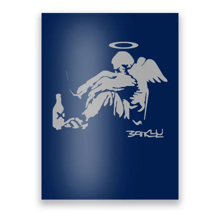 Banksy Fallen Angel Poster