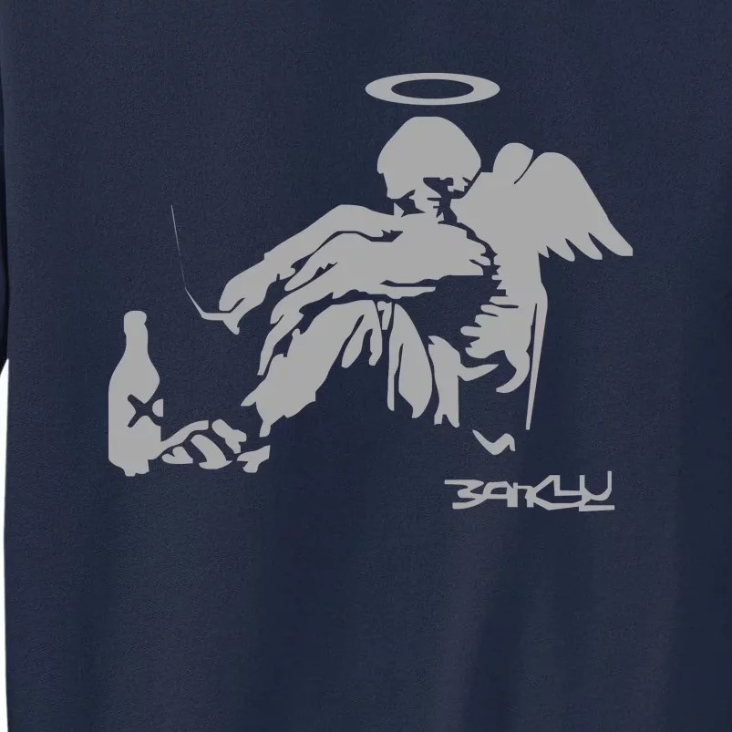 Banksy Fallen Angel Tall Sweatshirt