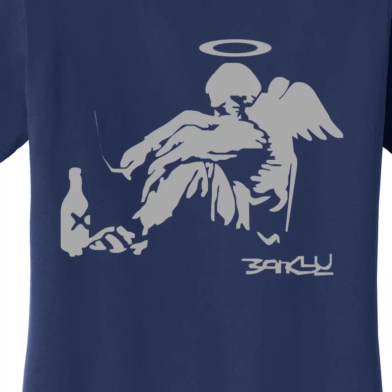 Banksy Fallen Angel Women's T-Shirt