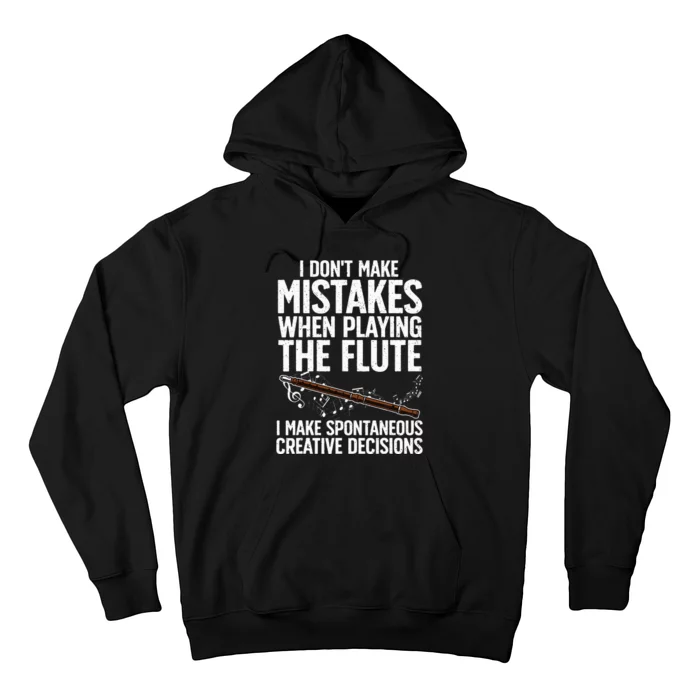 Best Flute Art For Musical Instrument Flute Player Hoodie