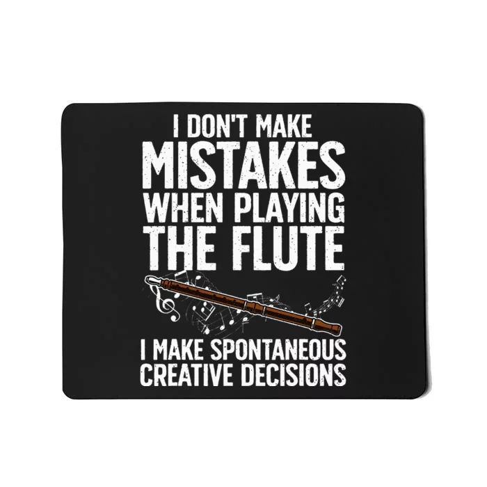 Best Flute Art For Musical Instrument Flute Player Mousepad