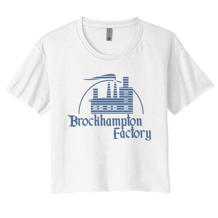 Brockhampton Factory Anniversary Women's Crop Top Tee