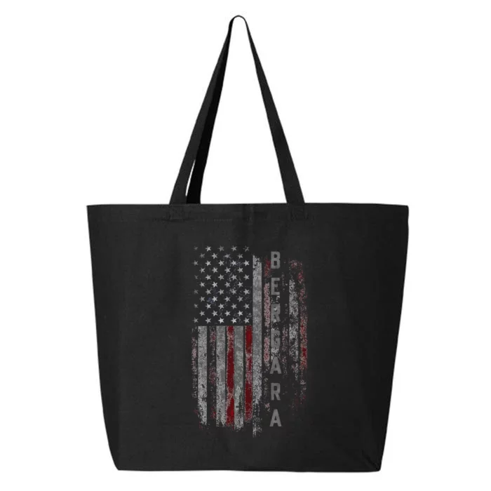 Bergara Family American Flag 25L Jumbo Tote