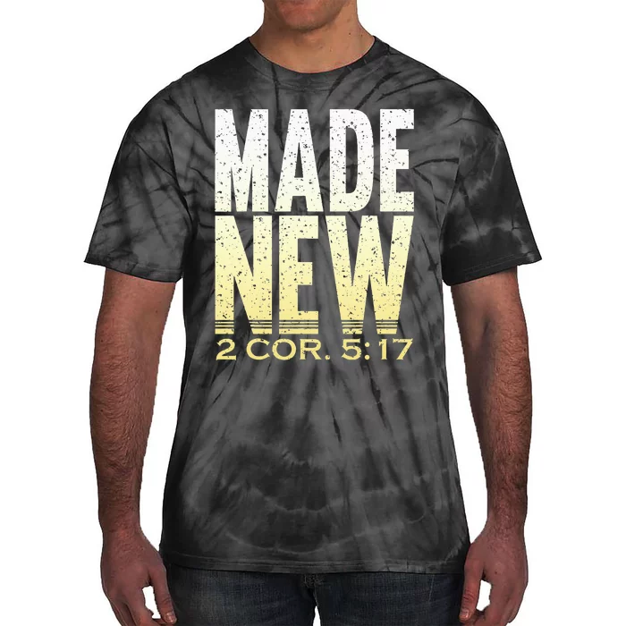 Baptism  For Adults Made New Clothes Tie-Dye T-Shirt