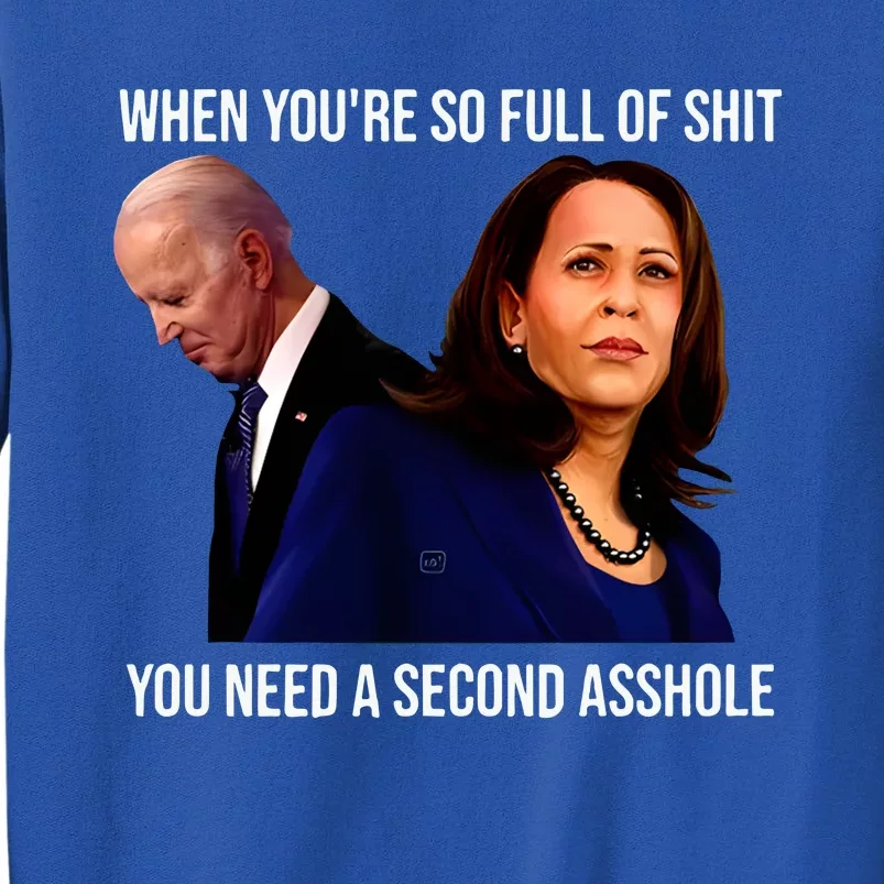 Biden Funny Anti Biden Harris Tall Sweatshirt