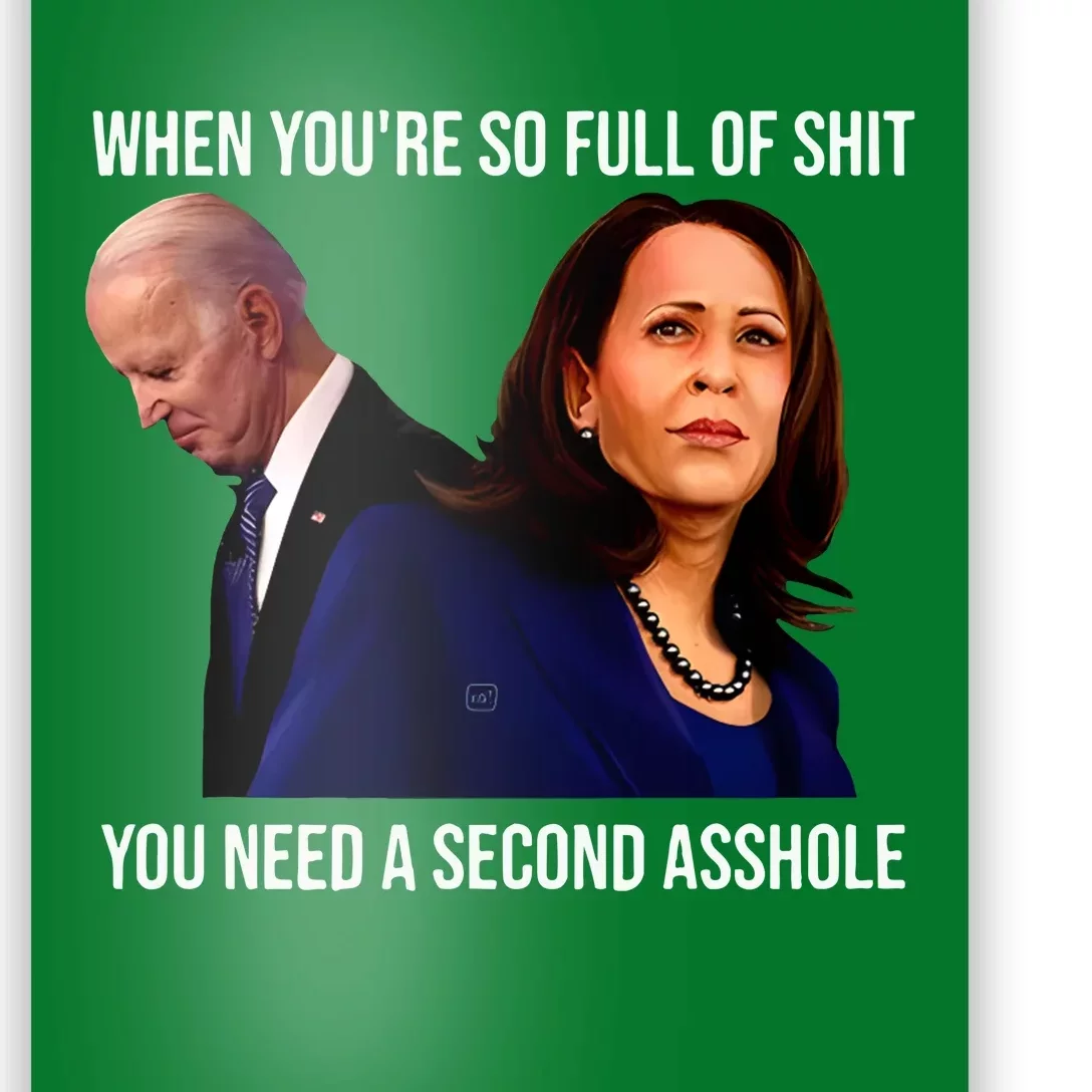 Biden Funny Anti Biden Harris Poster