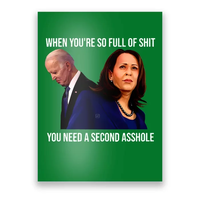 Biden Funny Anti Biden Harris Poster