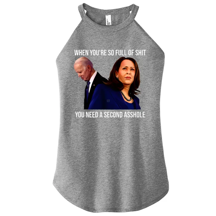 Biden Funny Anti Biden Harris Women’s Perfect Tri Rocker Tank