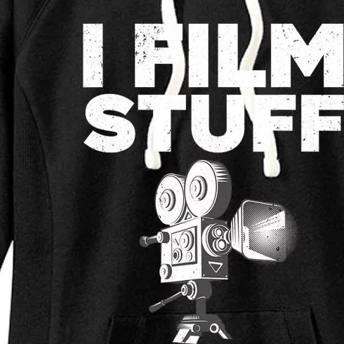 Best Filmmaker Art For Men Women Screenplay Film Filmmaking Women's Fleece Hoodie