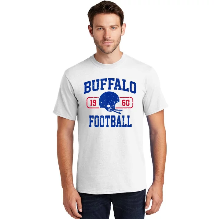 Buffalo Football Athletic Vintage Sports Team Fan Tall T-Shirt