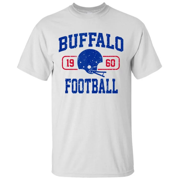 Buffalo Football Athletic Vintage Sports Team Fan Tall T-Shirt