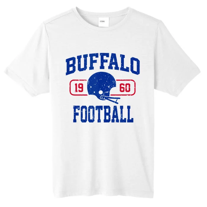 Buffalo Football Athletic Vintage Sports Team Fan ChromaSoft Performance T-Shirt