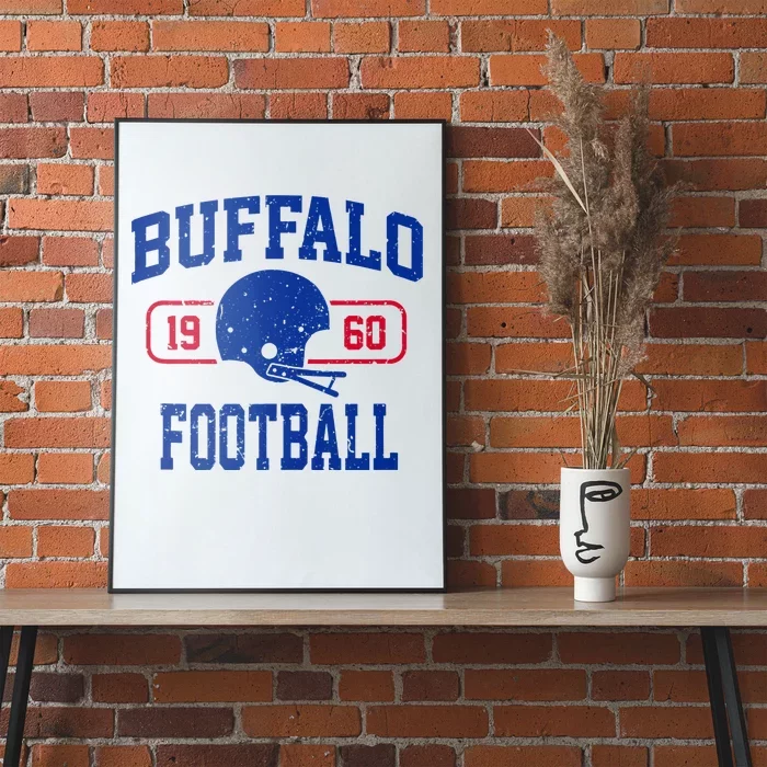 Buffalo Football Athletic Vintage Sports Team Fan Poster