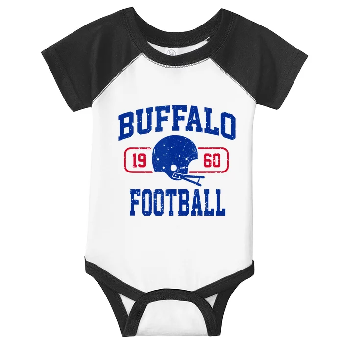 Buffalo Football Athletic Vintage Sports Team Fan Infant Baby Jersey Bodysuit