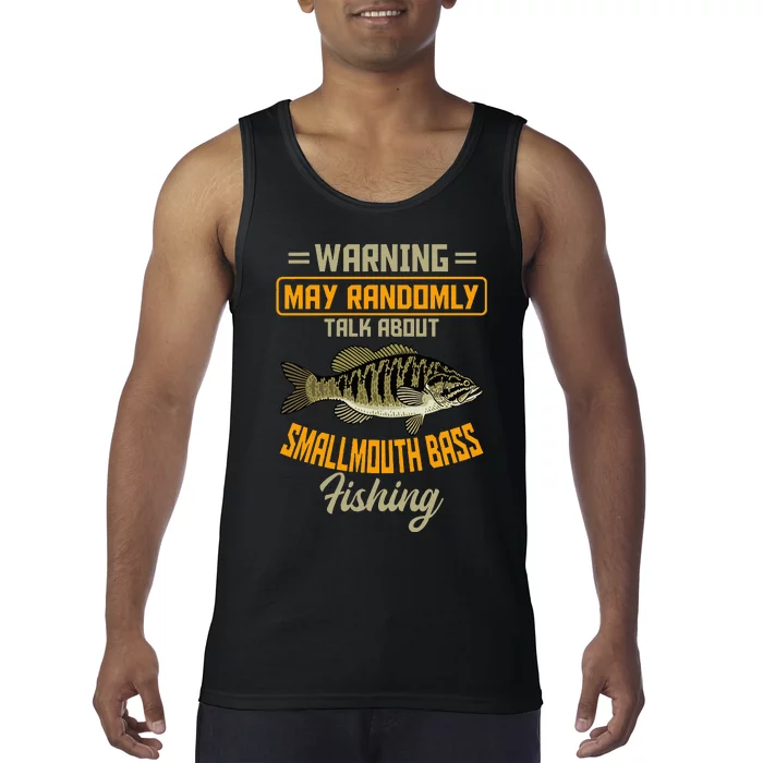 Bass Fishing Angling Smallmouth Fisherman Sport Black Fish Tank Top