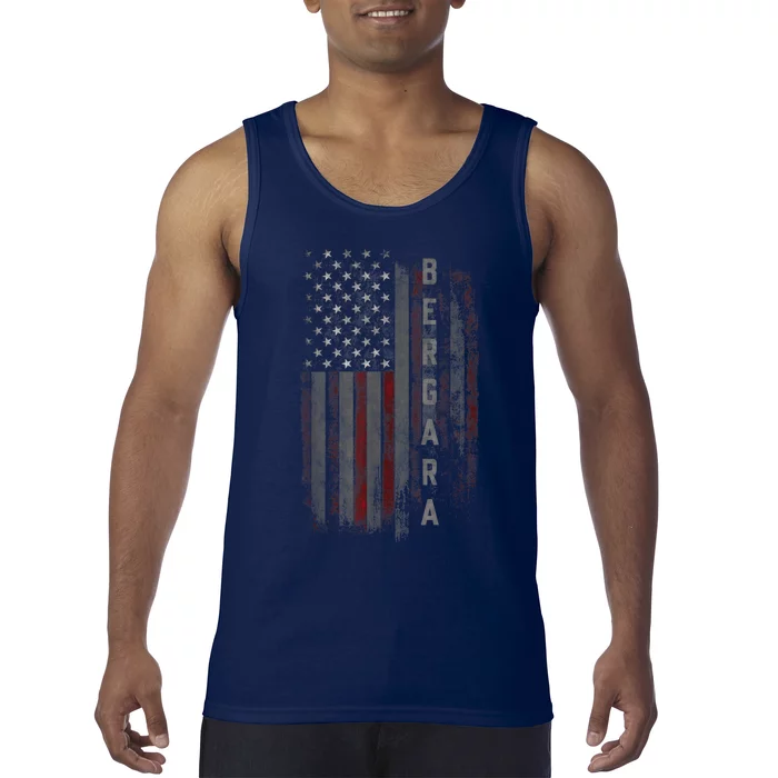 Bergara Family American Flag Tank Top