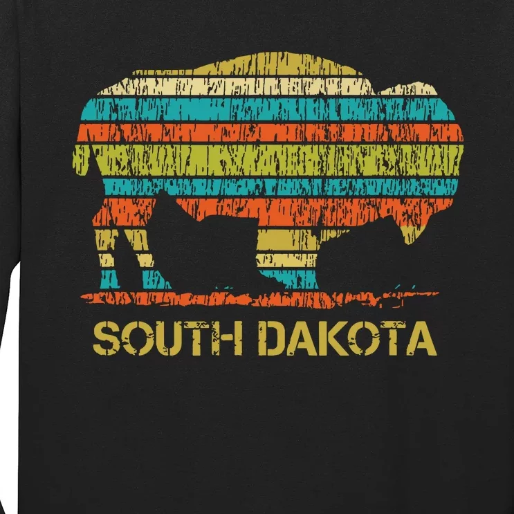 Buffalo For A South Dakota Vacation Long Sleeve Shirt