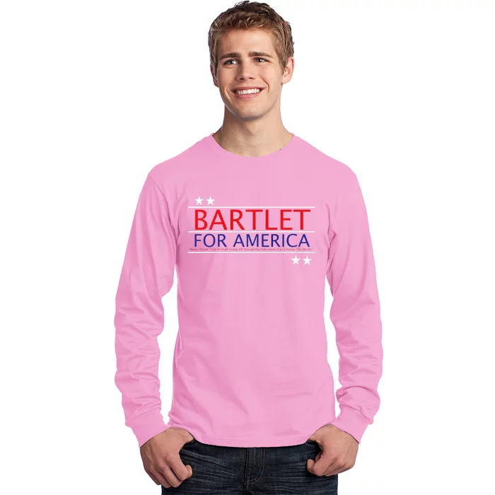 Bartlet For America Long Sleeve Shirt