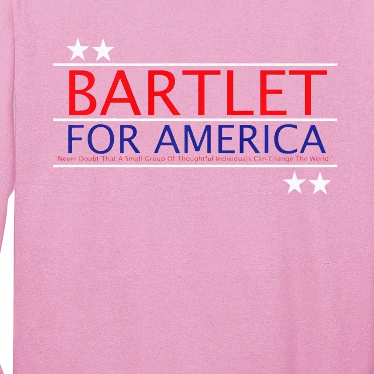 Bartlet For America Long Sleeve Shirt