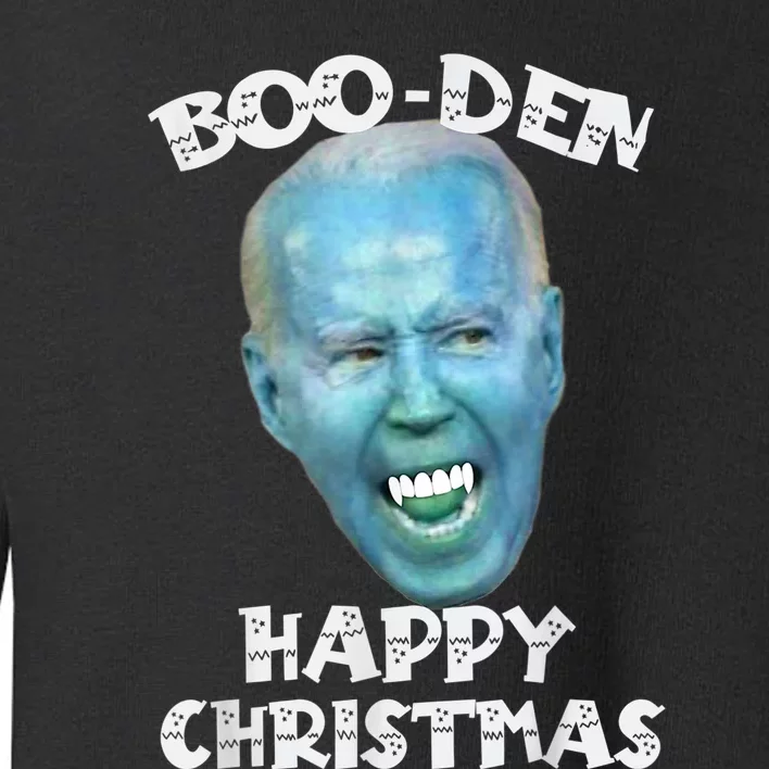 BooDen Funny Anti Biden Halloween Costume Toddler Sweatshirt