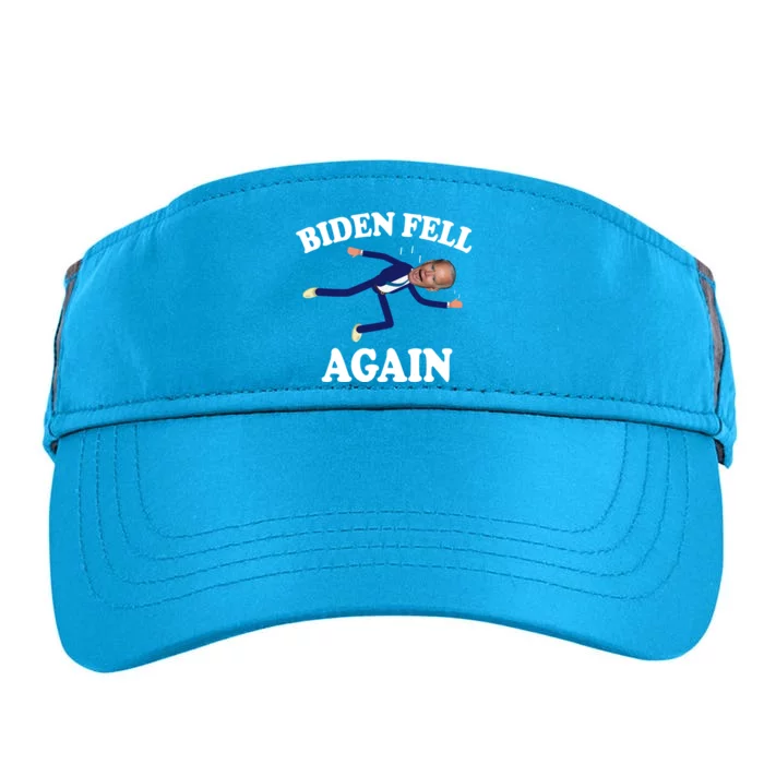 Biden Fell Again Funny Joe Biden Adult Drive Performance Visor