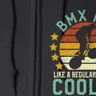 Bmx | Funny Bmx Trick Freestyle Bike Rider Gift Full Zip Hoodie