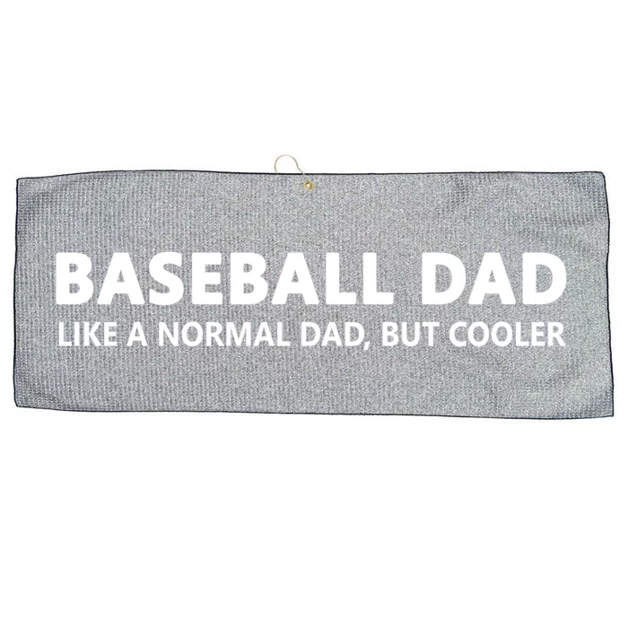 Baseball Father Baseball Dad Cute Gift Large Microfiber Waffle Golf Towel