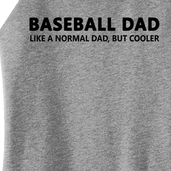 Baseball Father Baseball Dad Cute Gift Women’s Perfect Tri Rocker Tank