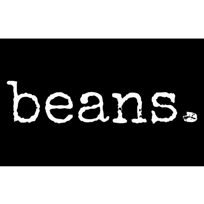 Beans  Funny Barista Coffee Bean Espresso Bean Bean Lover Bumper Sticker