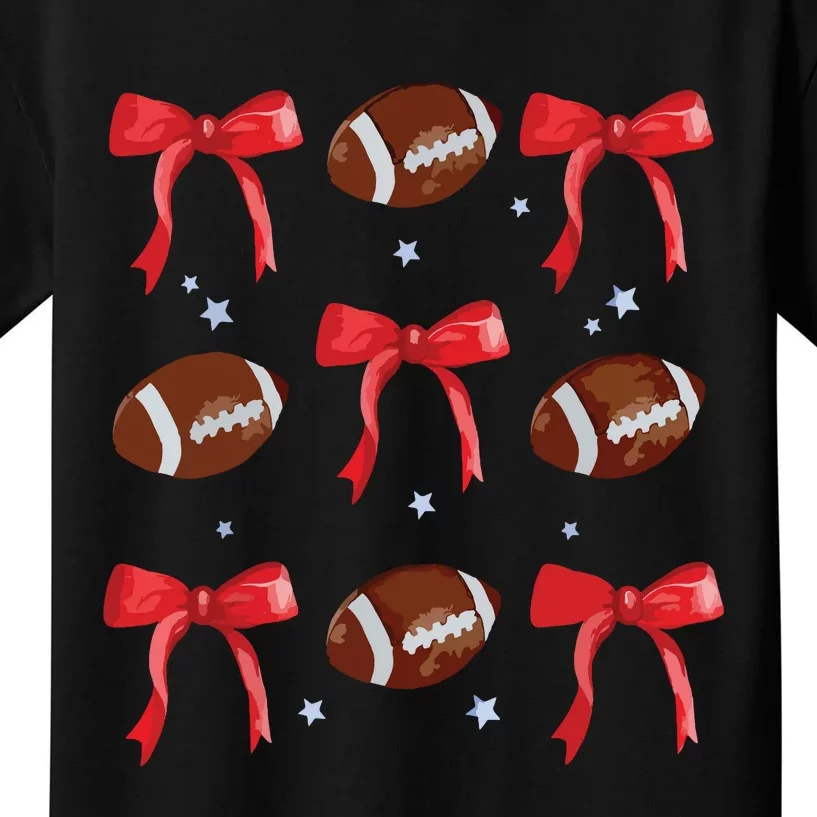 Bow Football Kids T-Shirt