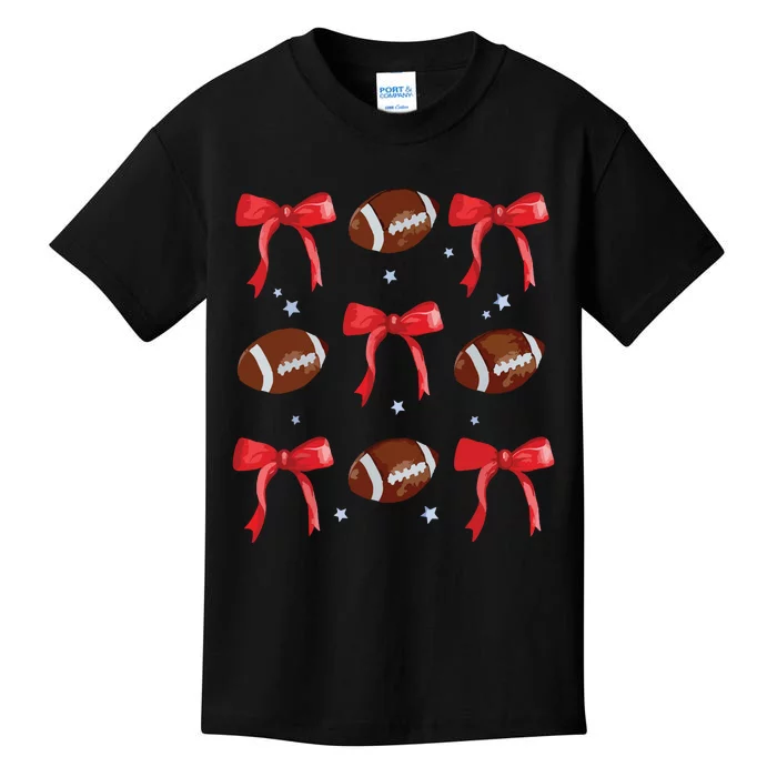 Bow Football Kids T-Shirt