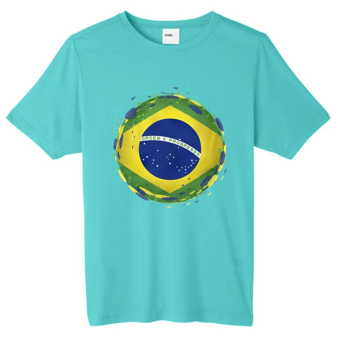 Brazil Flag ChromaSoft Performance T-Shirt