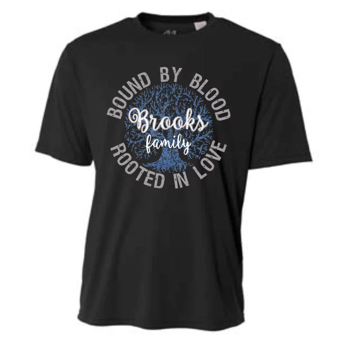 Brooks Family Bound By Blood Rooted In Love Reunion Cooling Performance Crew T-Shirt