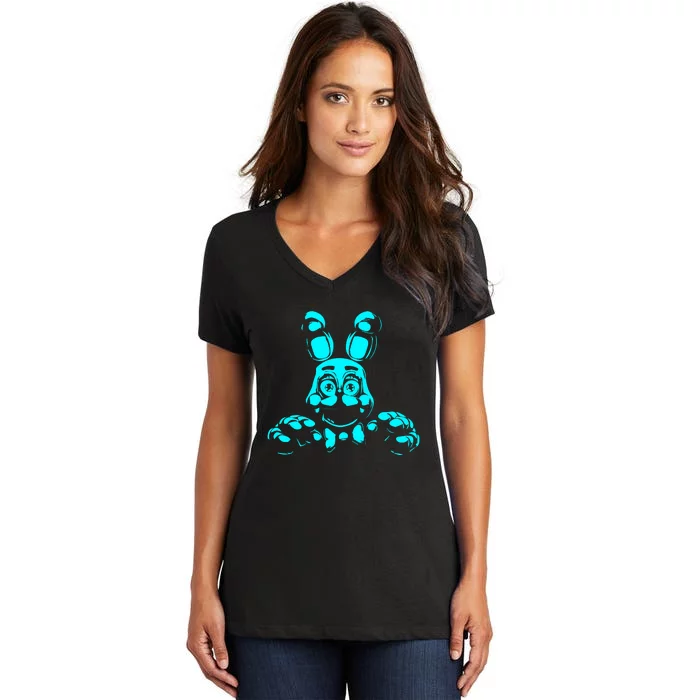 Bonnie FNAF Women's V-Neck T-Shirt