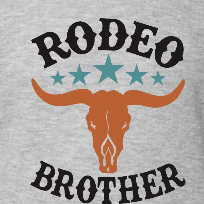 Brother First Birthday Cowboy Western Rodeo Party Matching Toddler Sweatshirt