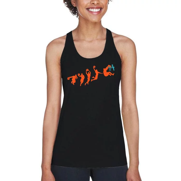 Basketball For Basketball Player Basketballer Women's Racerback Tank