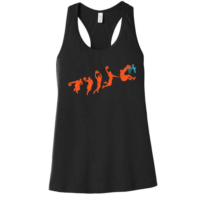 Basketball For Basketball Player Basketballer Women's Racerback Tank