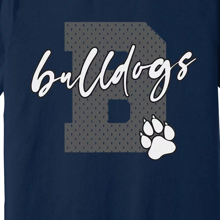 Bulldog Football Baseball Basketball Soccer Bulldogs Premium T-Shirt