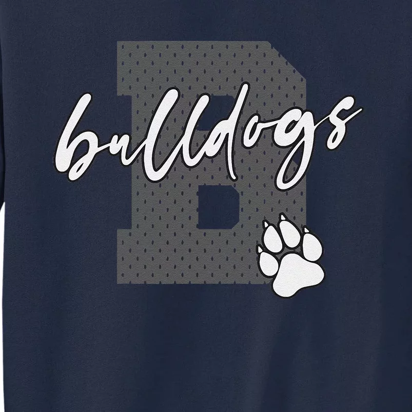 Bulldog Football Baseball Basketball Soccer Bulldogs Tall Sweatshirt