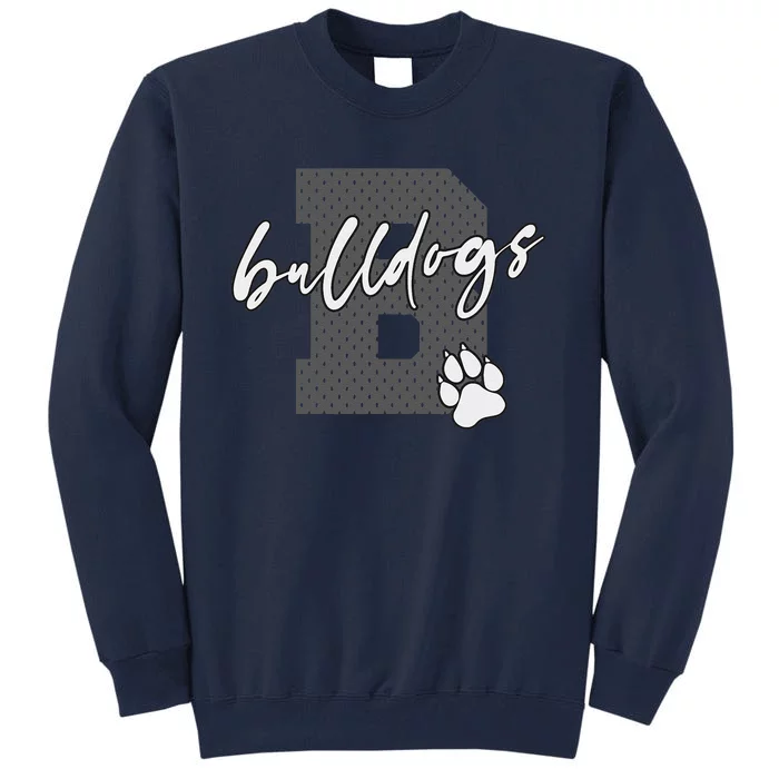 Bulldog Football Baseball Basketball Soccer Bulldogs Tall Sweatshirt