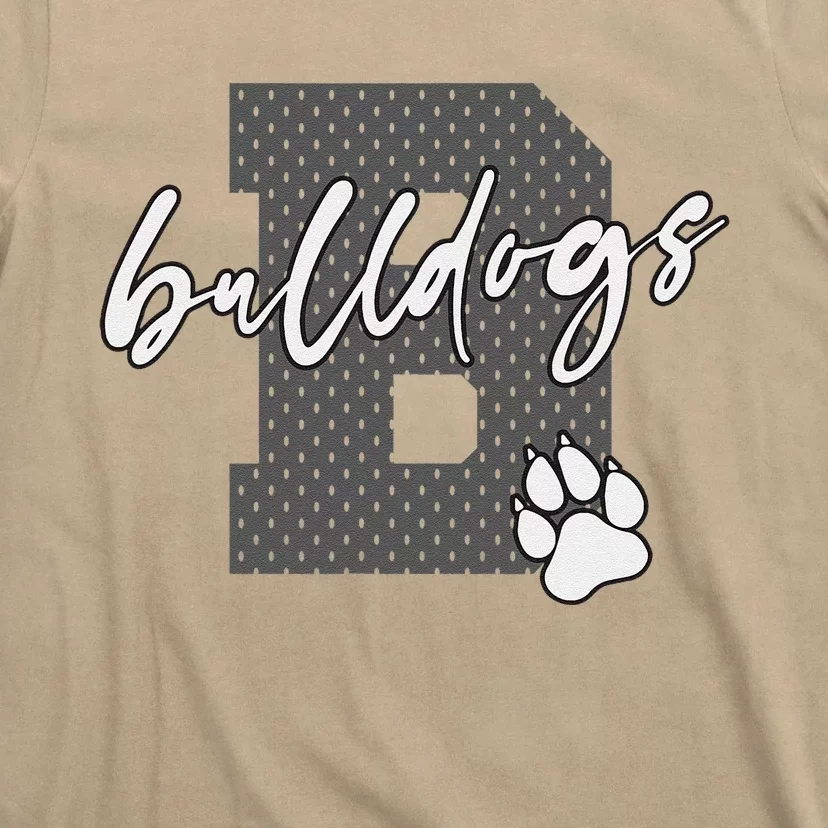 Bulldog Football Baseball Basketball Soccer Bulldogs T-Shirt